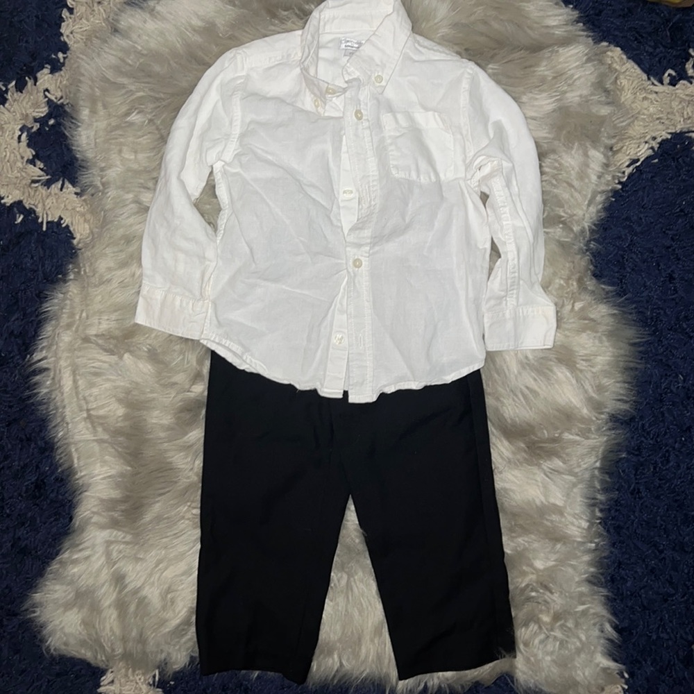 Little Boys Dress Pants & Dress Shirt